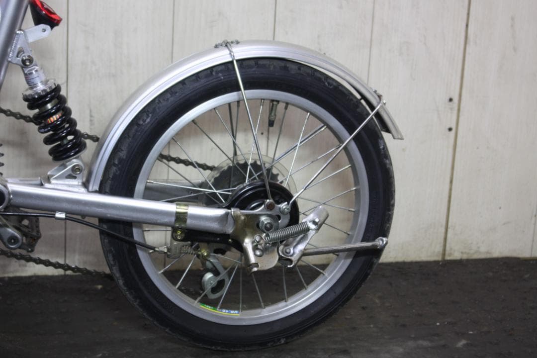 せ*ご様 SAKAMOTO製 16インチ シマノ6速 リヤサス 折り畳み自転車