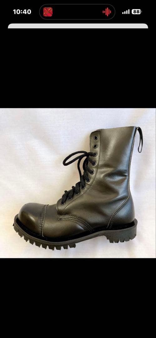 GETTA GRIP ブラックハイカットブーツ 24.0