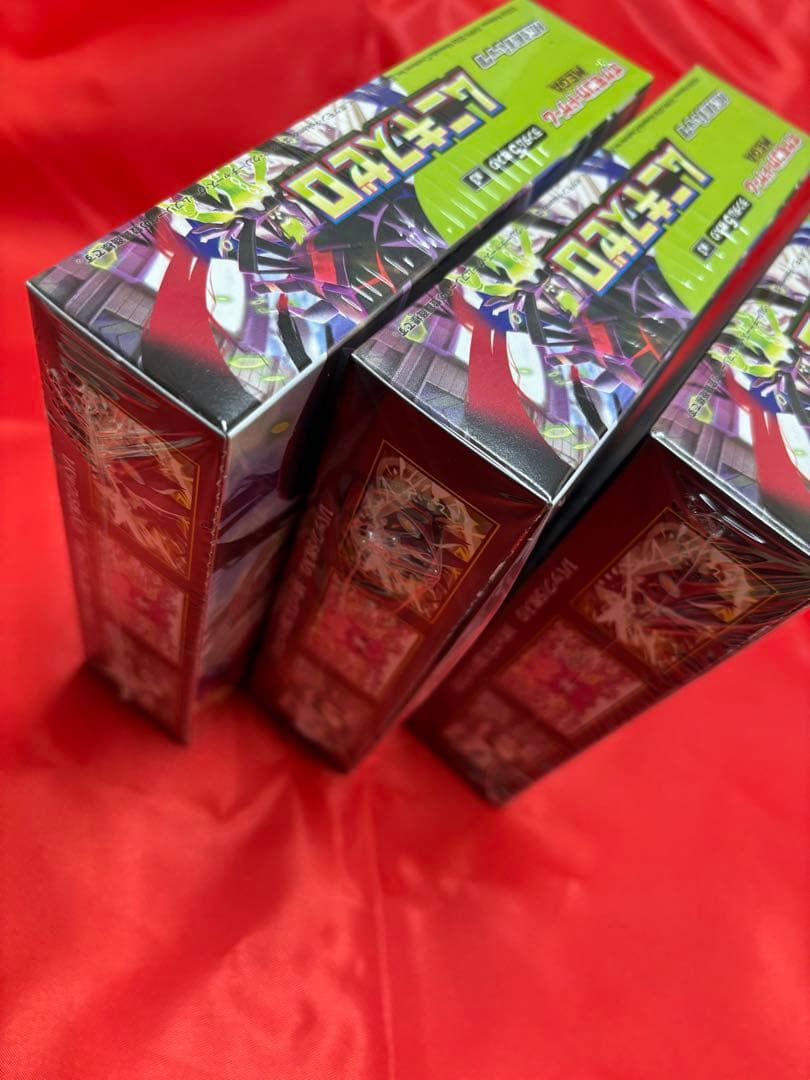 ポケモンカード　ムニキスゼロ シュリンク付き　3BOX