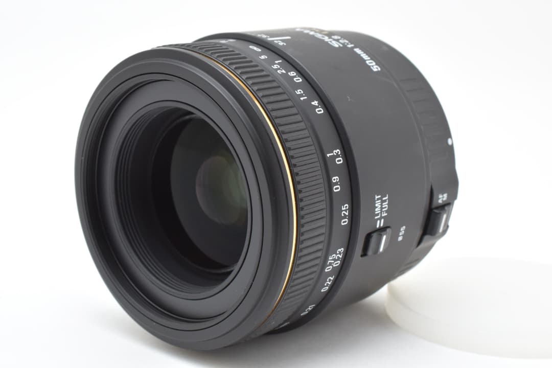 レンズ(単焦点) Sigma 50mm F2.8 DG MACRO Canon #9773