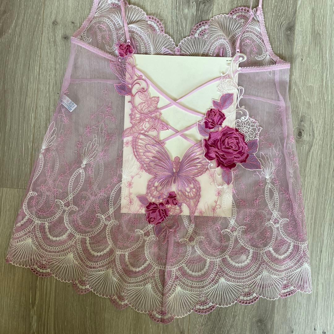 サルート　チュールレースキャミソール