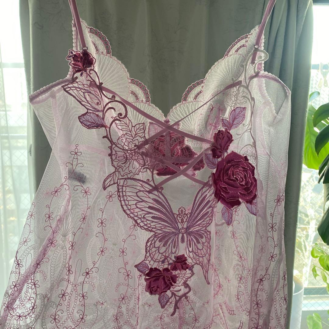 サルート　チュールレースキャミソール