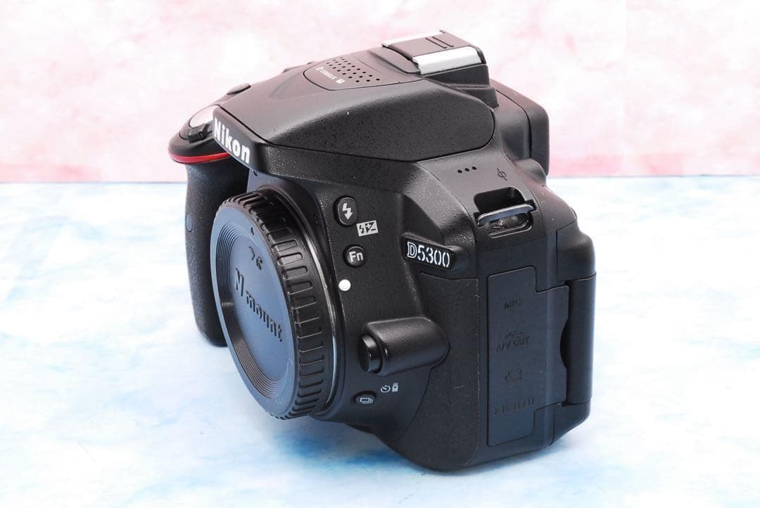 ☆ニコンD5300☆手ぶれ補正Wレンズ☆Wi-Fi搭載☆一眼レフカメラ