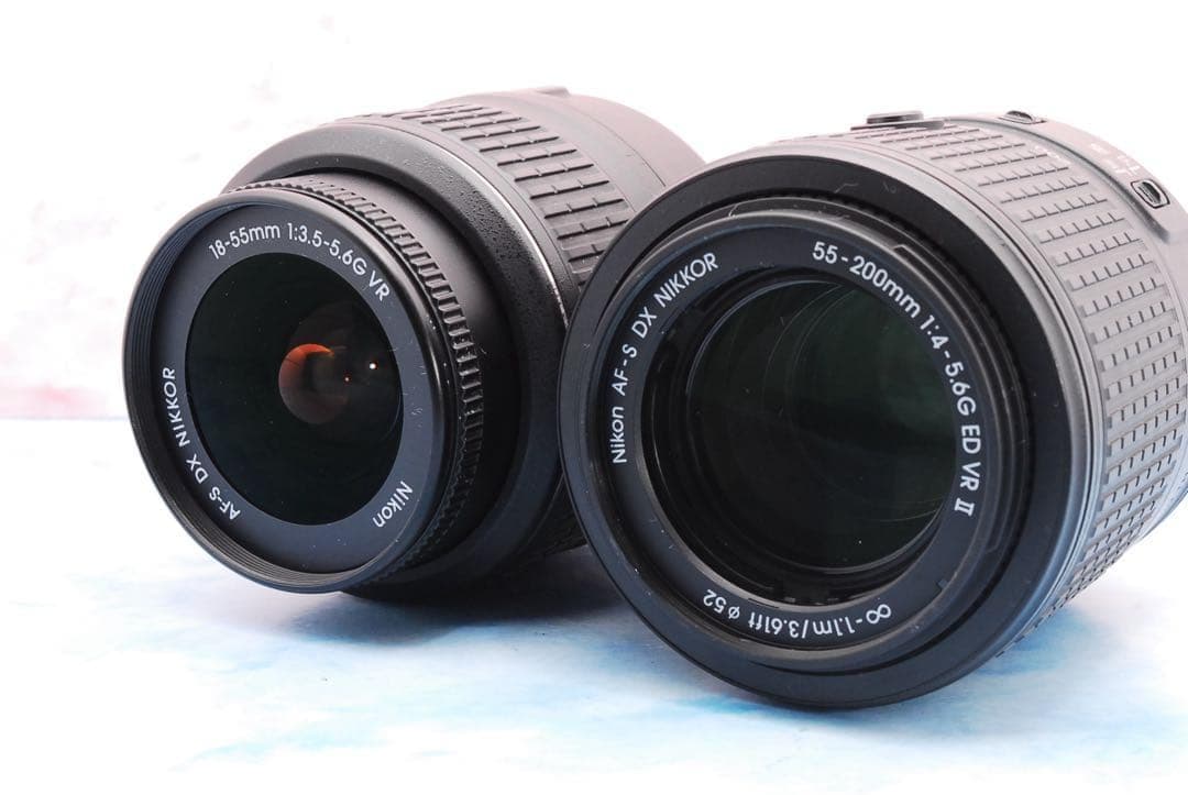 ☆ニコンD5300☆手ぶれ補正Wレンズ☆Wi-Fi搭載☆一眼レフカメラ