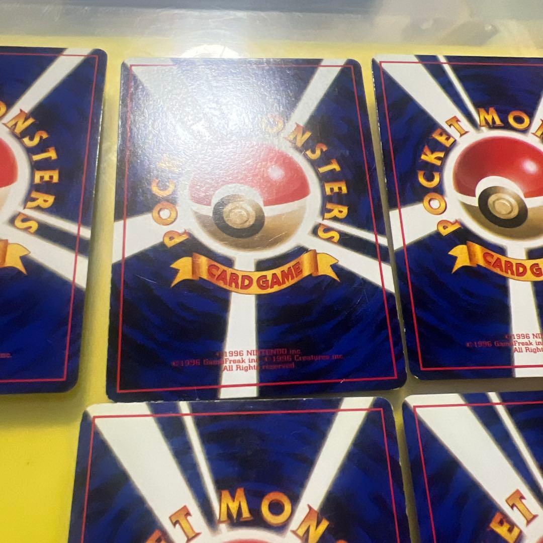 【旧裏】ポケモンカード 初期 伝説の三鳥セット　キラ 当時物