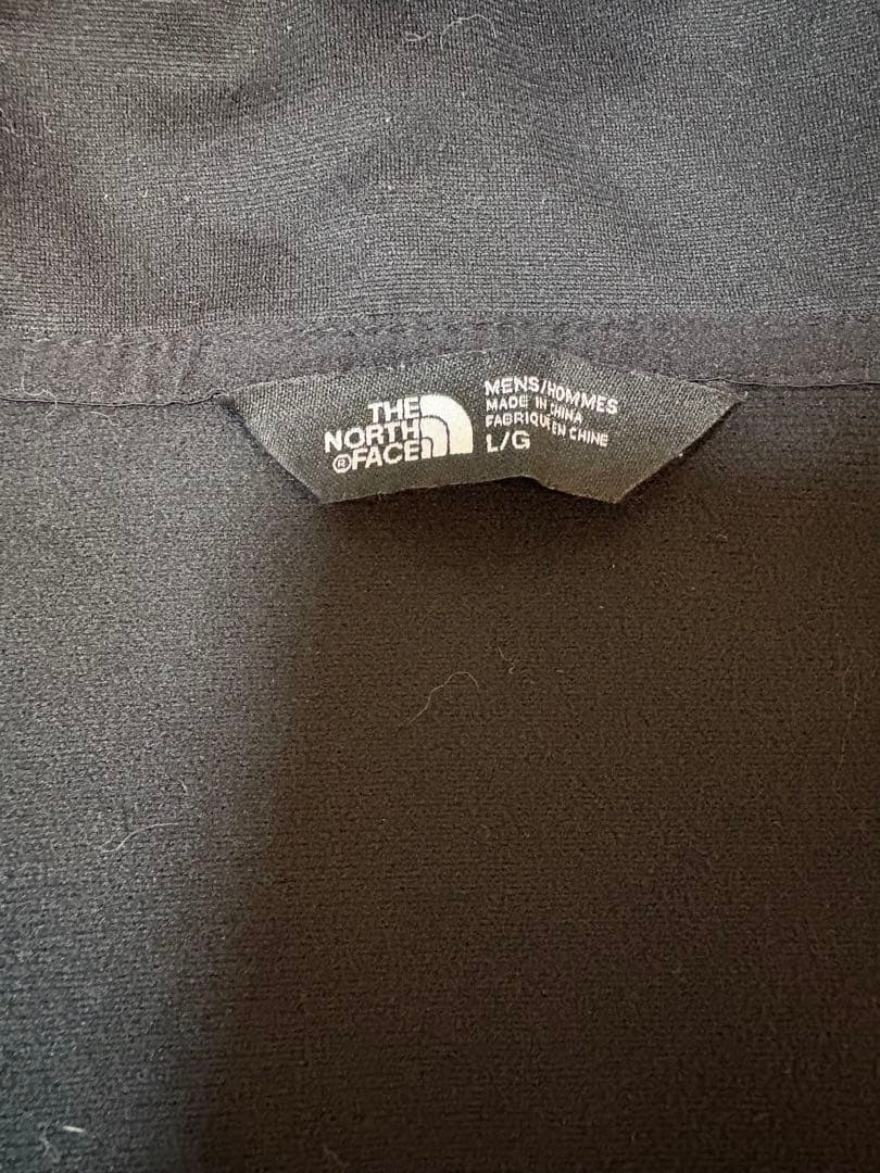 The North Face ブラックナイロンジャケット