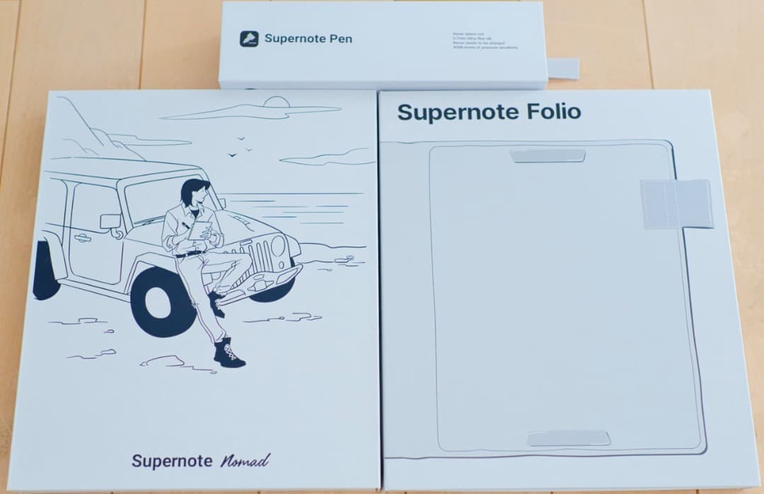 【ほぼ新品】Supernote A6 X2 Nomad 【3点セット】