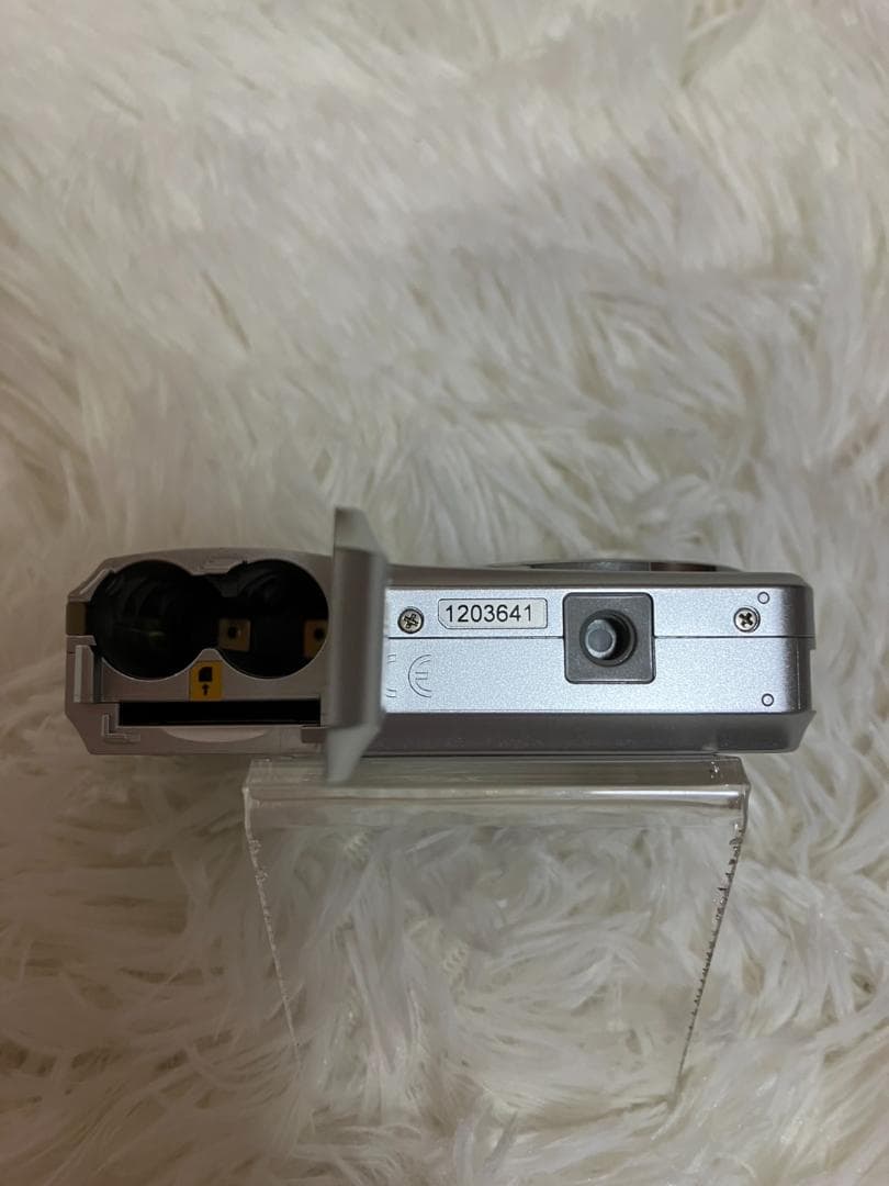 【動作確認済】PENTAX Optio E50 レトロコンデジ シルバー単三電池