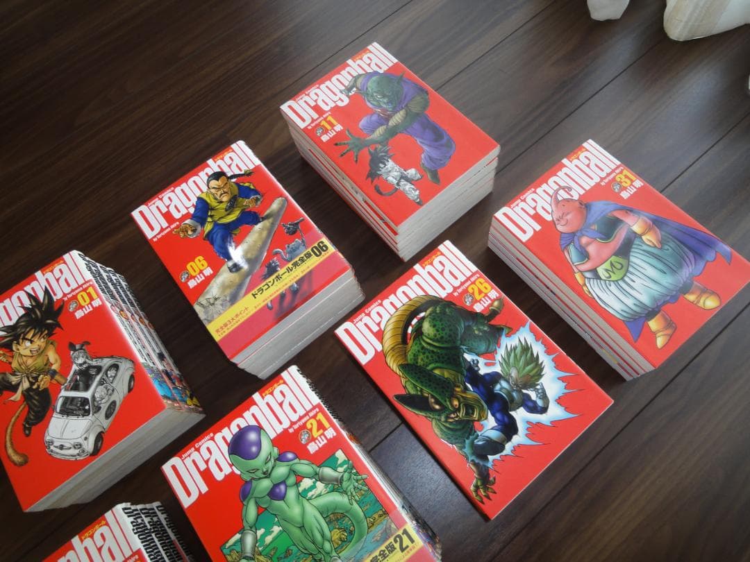 鳥山明氏三回忌ますます貴重愛蔵版ドラゴンボール完全版全巻セット1-34巻初版多数