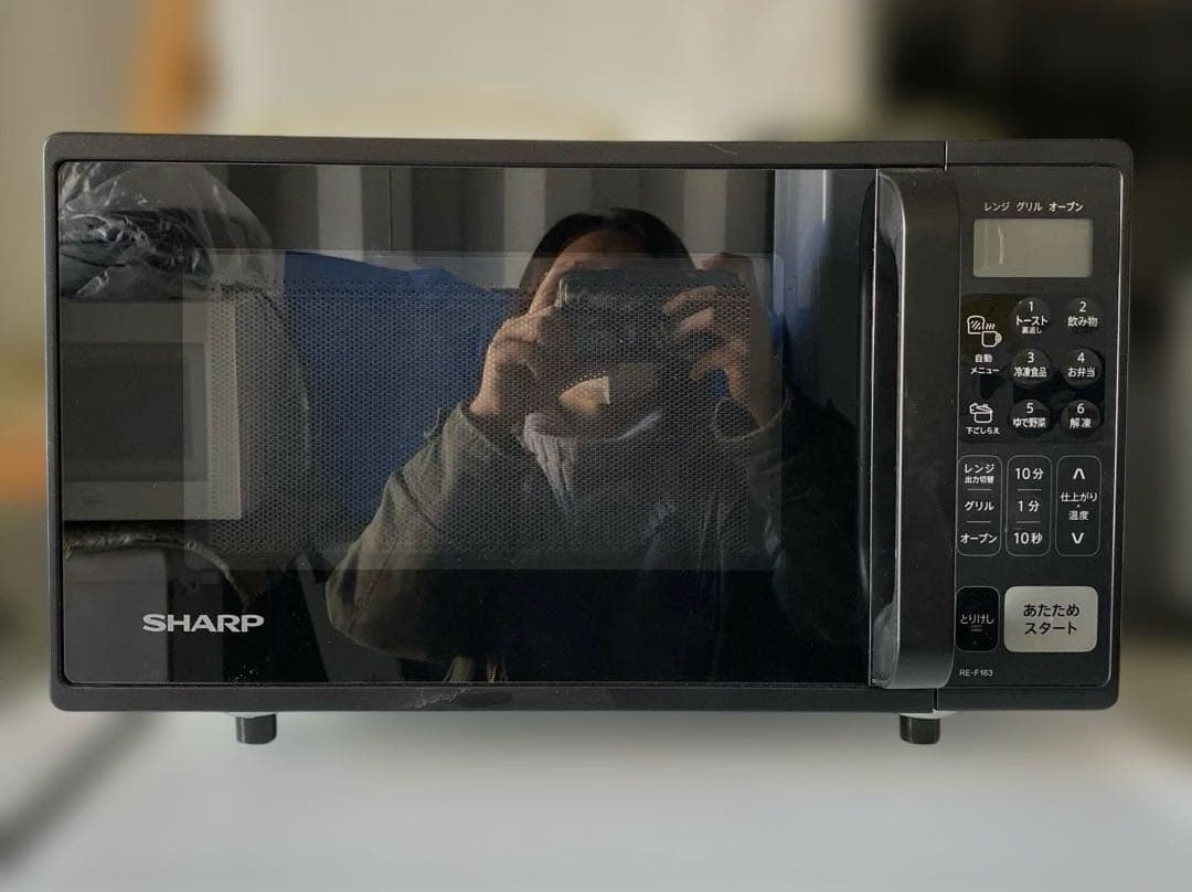 美品　2024年製　SHARPのオーブンレンジ