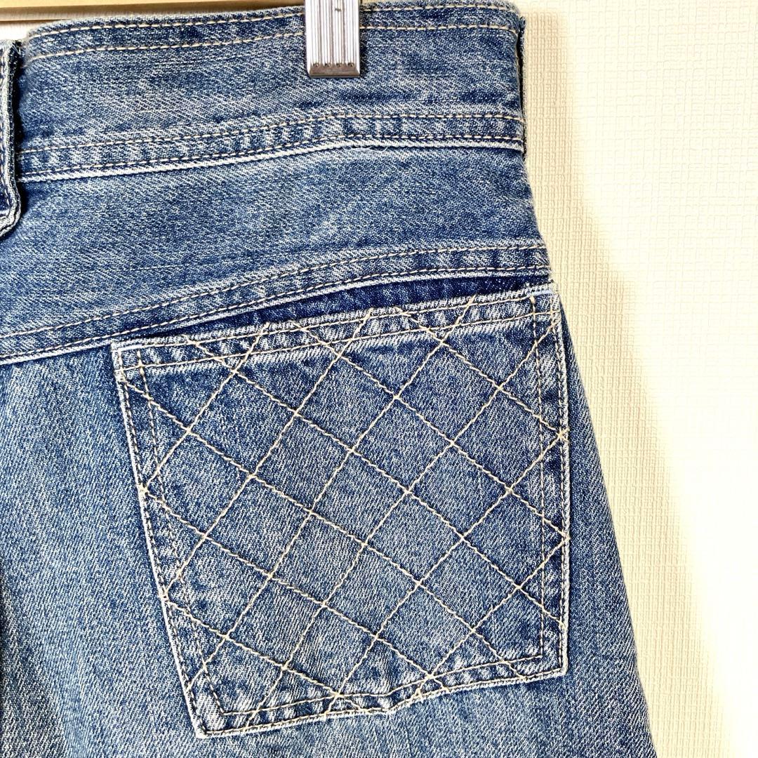 アルアバイル　ルルウィルビー パールデニム バギーパンツ 2