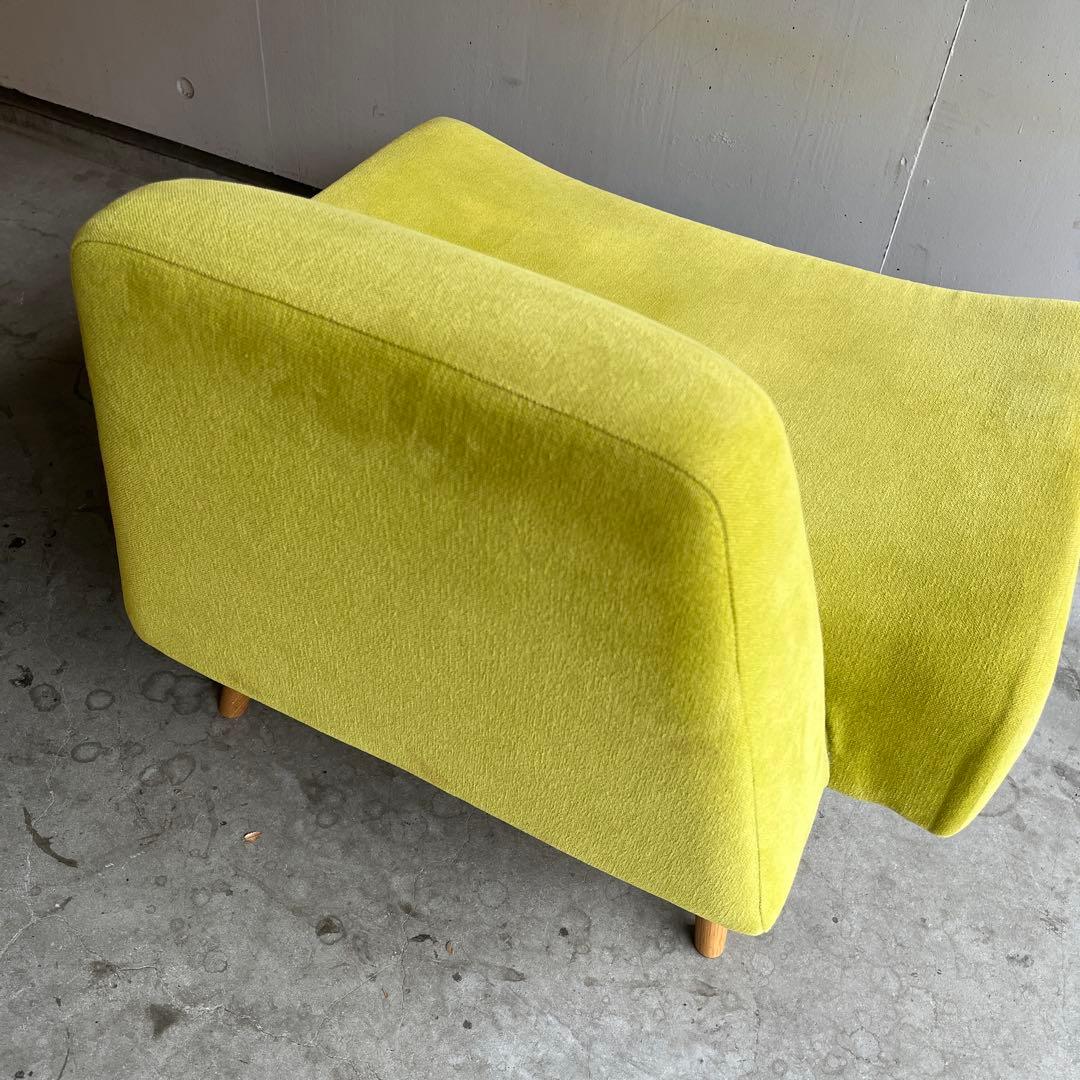 美品★ＩＤＥＥ　ＡＯ　ＳＯＦＡ　（１）　ＧＲＥＥＮ　イデー