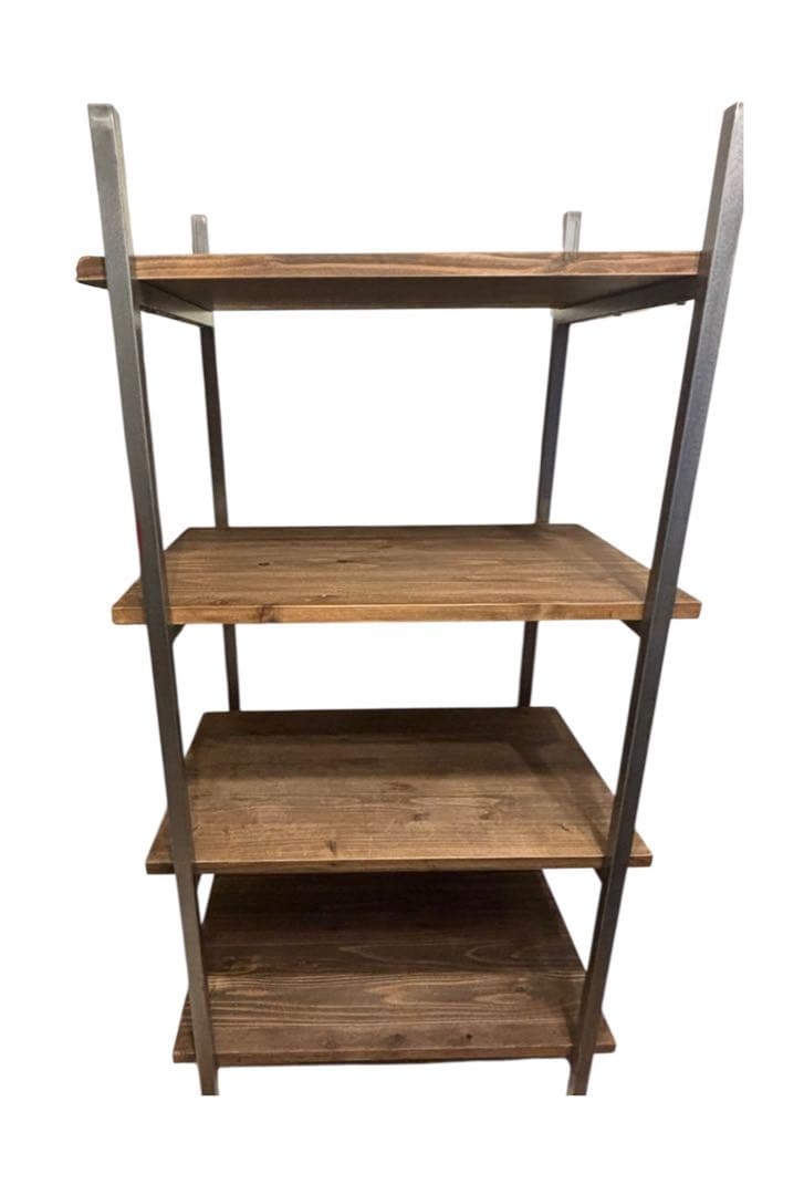 アイアンシェルフ　４段　植物棚　什器　収納棚　オーダーメイド