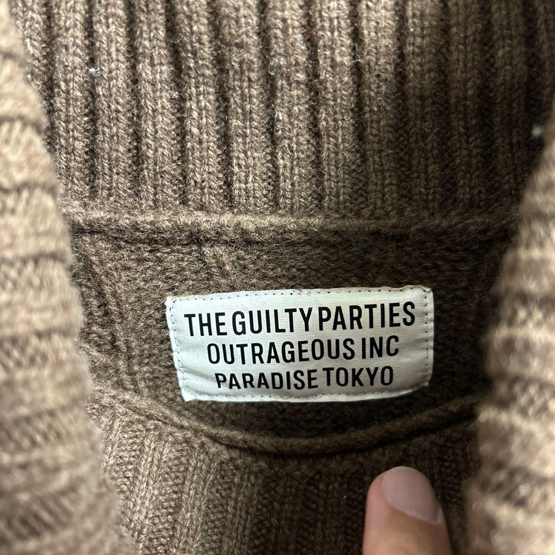 WACKO MARIAワコマリア　ハイネックニット　Mサイズ