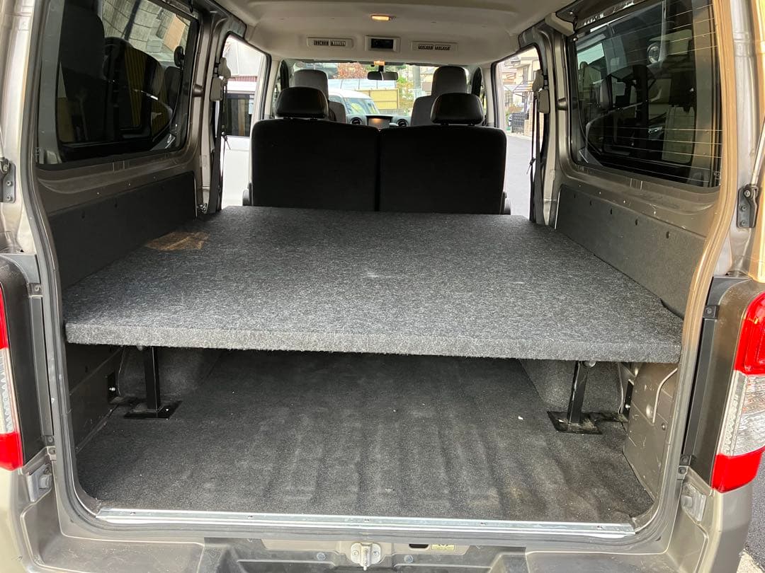 NV350キャラバン　ベッドキット　スチール製 高さ調整可能