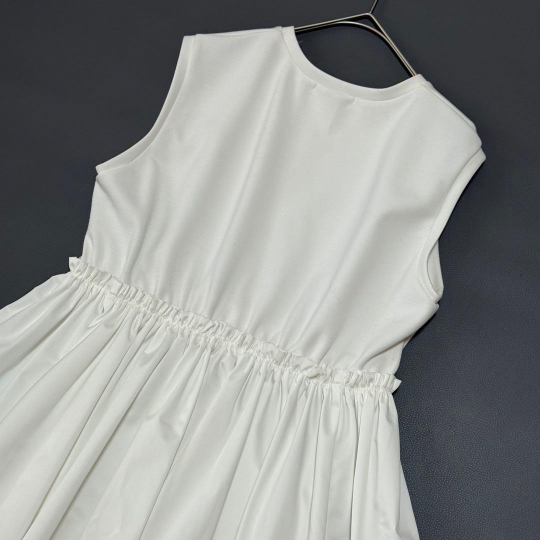 美品✨LE PHIL リモンタ ナイロンツイルティアードワンピース