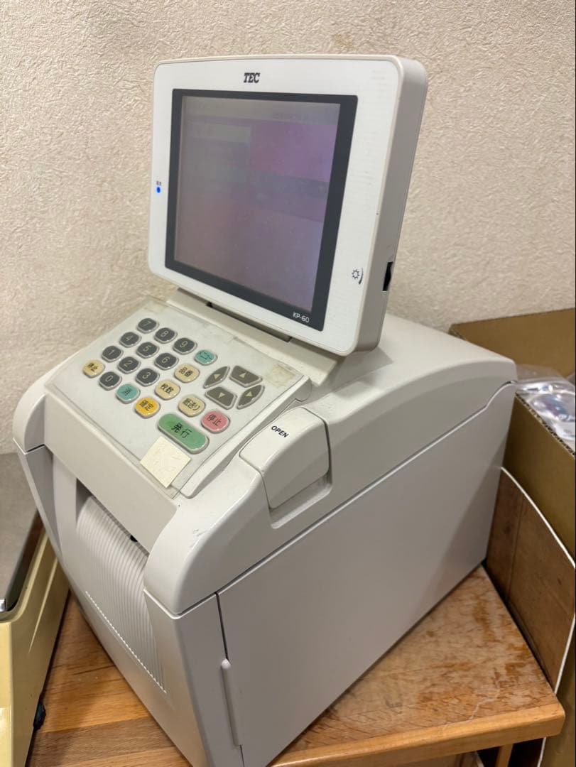 動作確認済み TOSHIBA TEC KP-60 ラベルプリンター