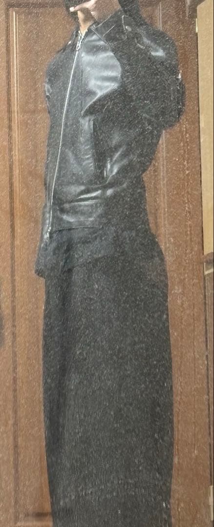 80s–90s Archive 牛革 レザージャケット ライダース ダブルジップ