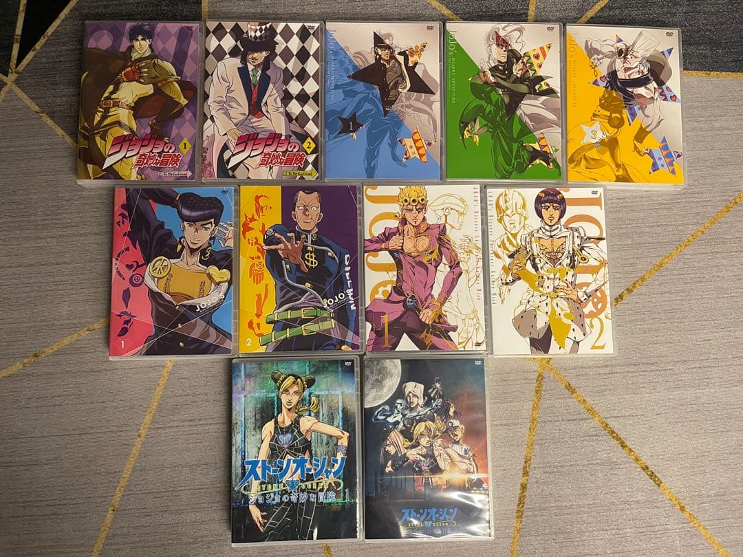 DVD 96枚 ジョジョの奇妙な冒険 TV全 DVDセット