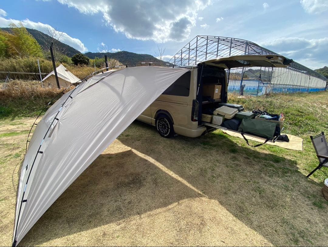 ハイエース スライドフロア 150cm 棚板、フェルト付フルキット送料込