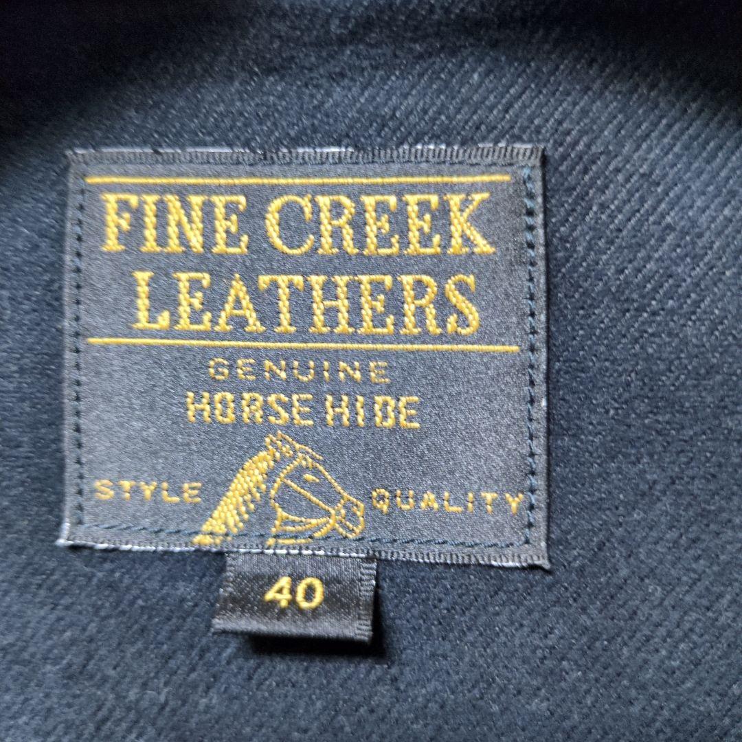 FINE CREEK LEATHERS サンタアニタ　サイズ40　茶芯