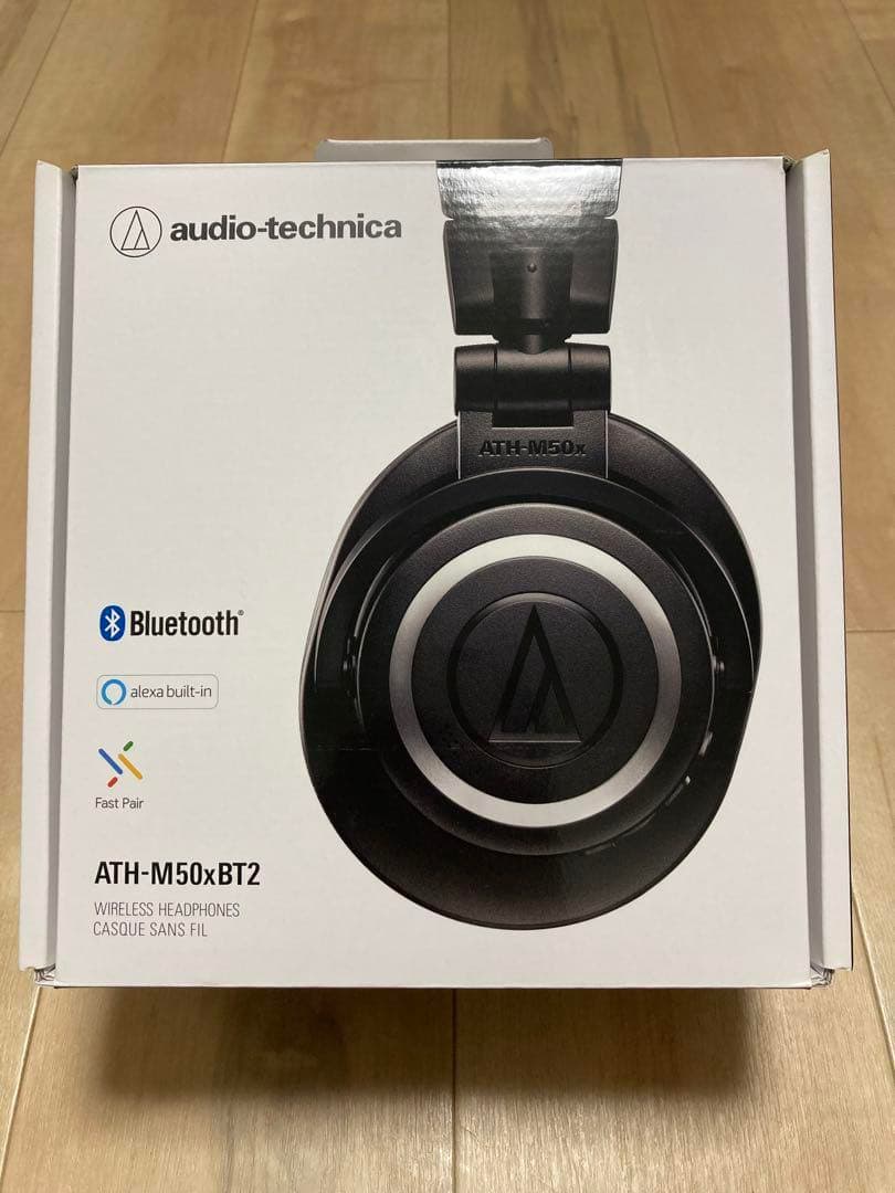 美品 Audio-Technica ATH-M50xBT2 ワイヤレスヘッドホン