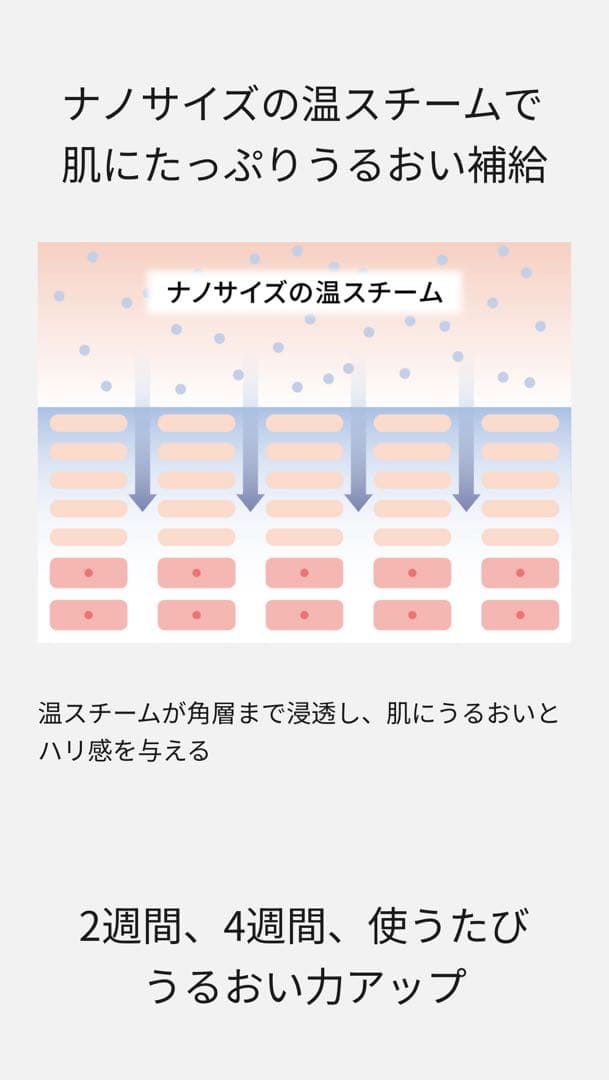 【新品未使用】Panasonic ナノケア フェイススチーマーEH-SA3D-C