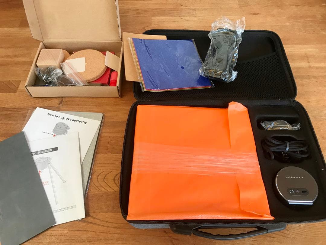 LaserPecker Pro + Material Packセット 新品