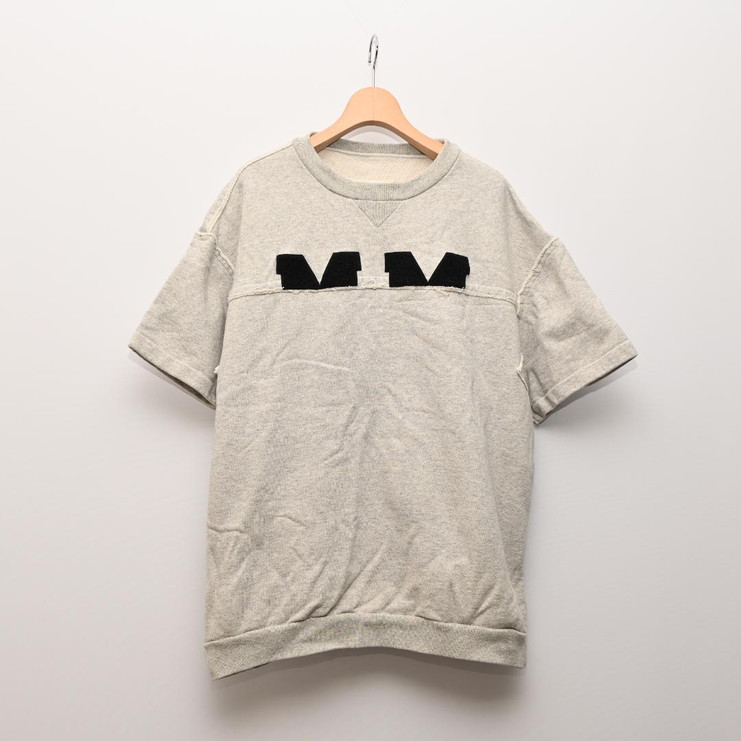 み*ぃ様 MAISON MARGIELA 10 ロゴパッチ再構築 半袖スウェット