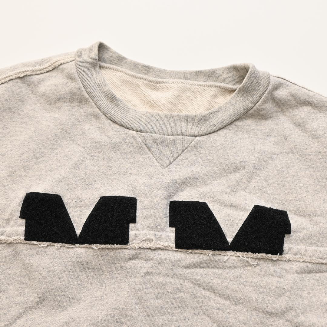 み*ぃ様 MAISON MARGIELA 10 ロゴパッチ再構築 半袖スウェット