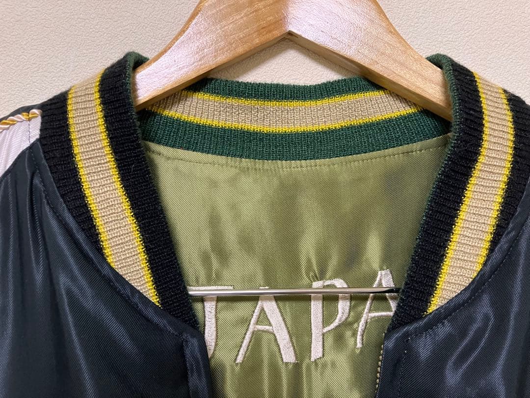 東洋スカジャン　ROARING TIGER×JAPAN MAP 店舗限定モデル