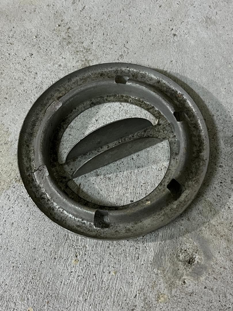 HITACHI製 ブルーフレーム ストーブ｜レトロ赤｜芯燃焼確認済み｜現役可動品