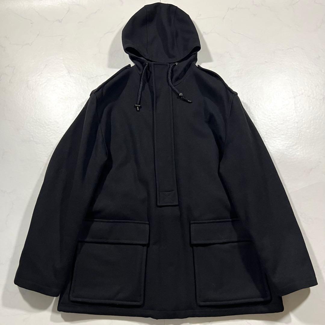 希少 PRADA アノラックパーカー ウール 50 XL archive 黒