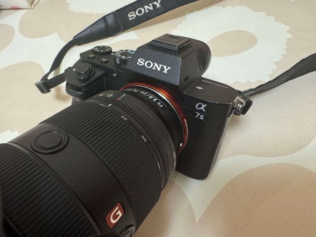 【美品】SONY α7 II ミラーレス一眼カメラ（バディーのみ)