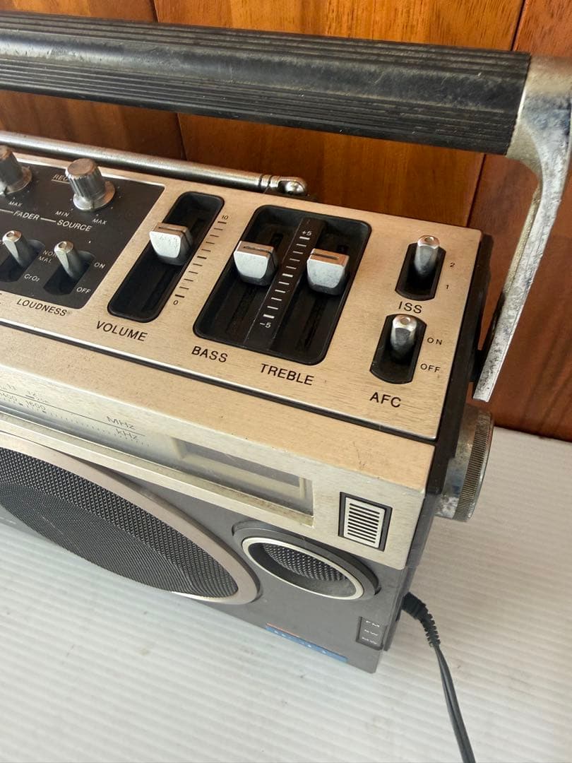 SONY モノラルラジカセ　CF-1980Ⅱ(a66)