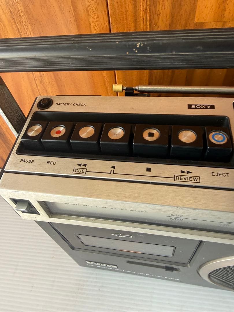 SONY モノラルラジカセ　CF-1980Ⅱ(a66)
