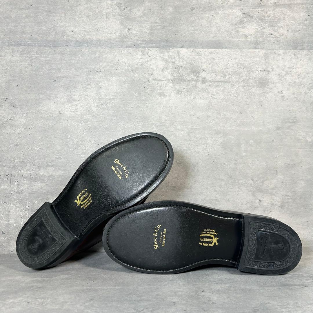 REGAL Shoe&Co モカシン ブラウンレザー　23cm 良品　革靴