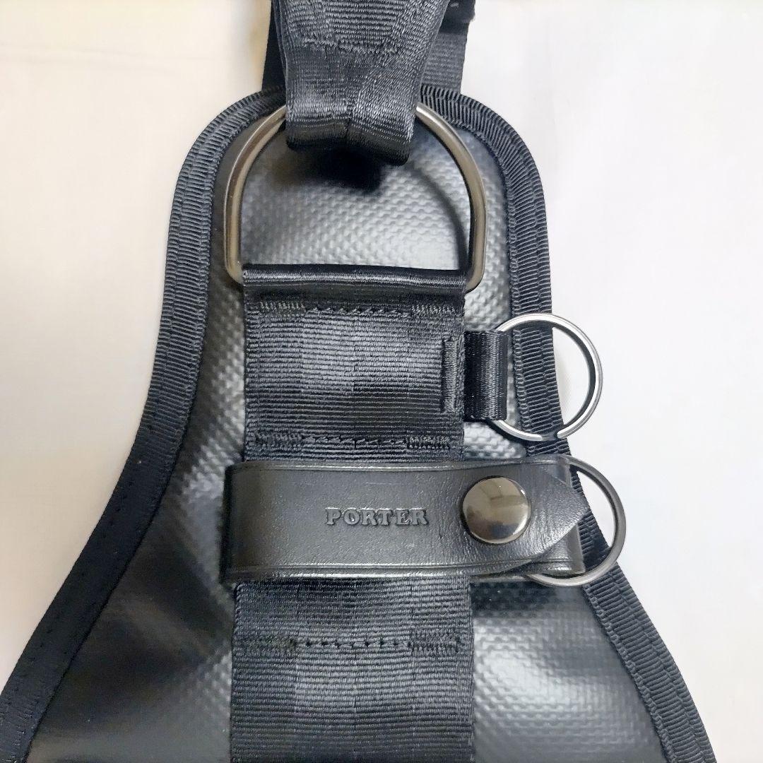PORTER ポーター ヒート スリングショルダーバッグ 【極美品】 黒