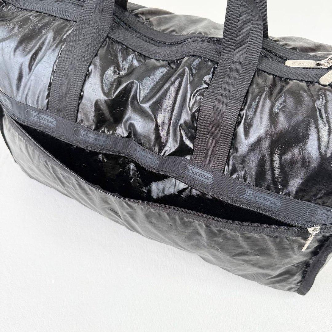 【美品】レスポートサック ボストンバッグ ラージ ウィークエンダー 2way 黒