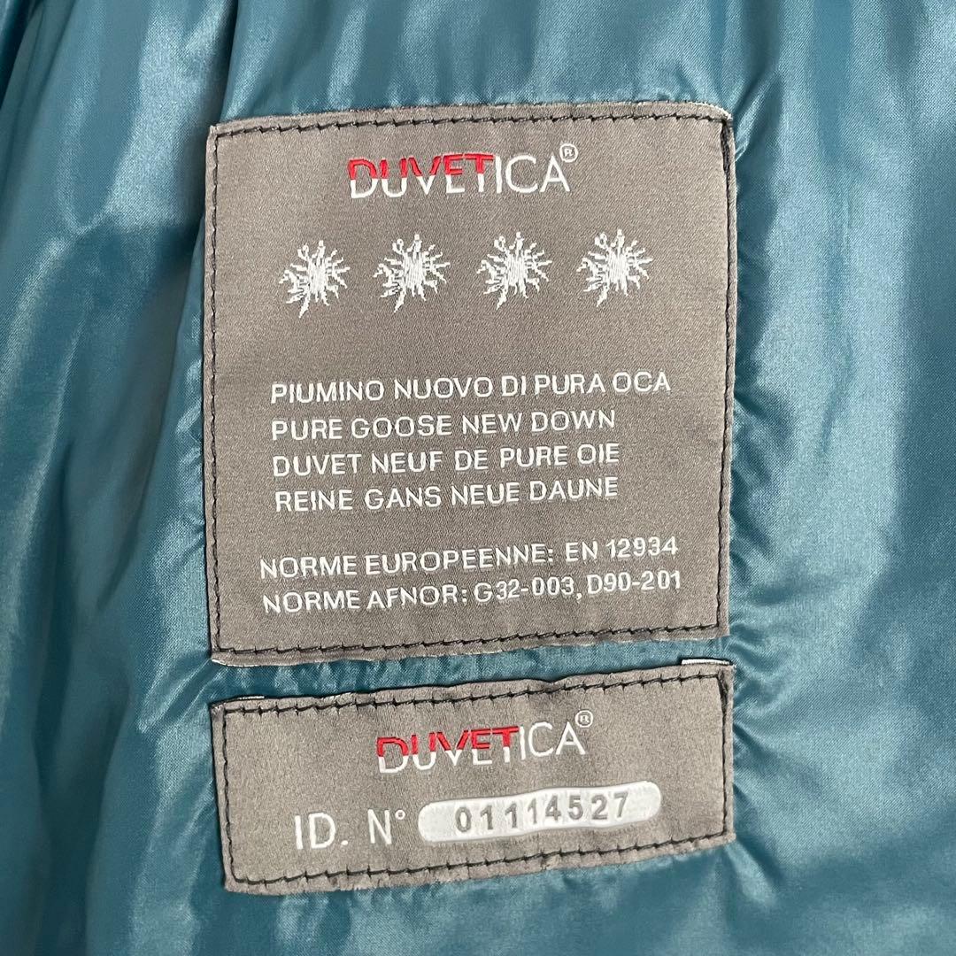 DUVETICA Deneb ロングダウンコート Aライン ラクーンファー 38