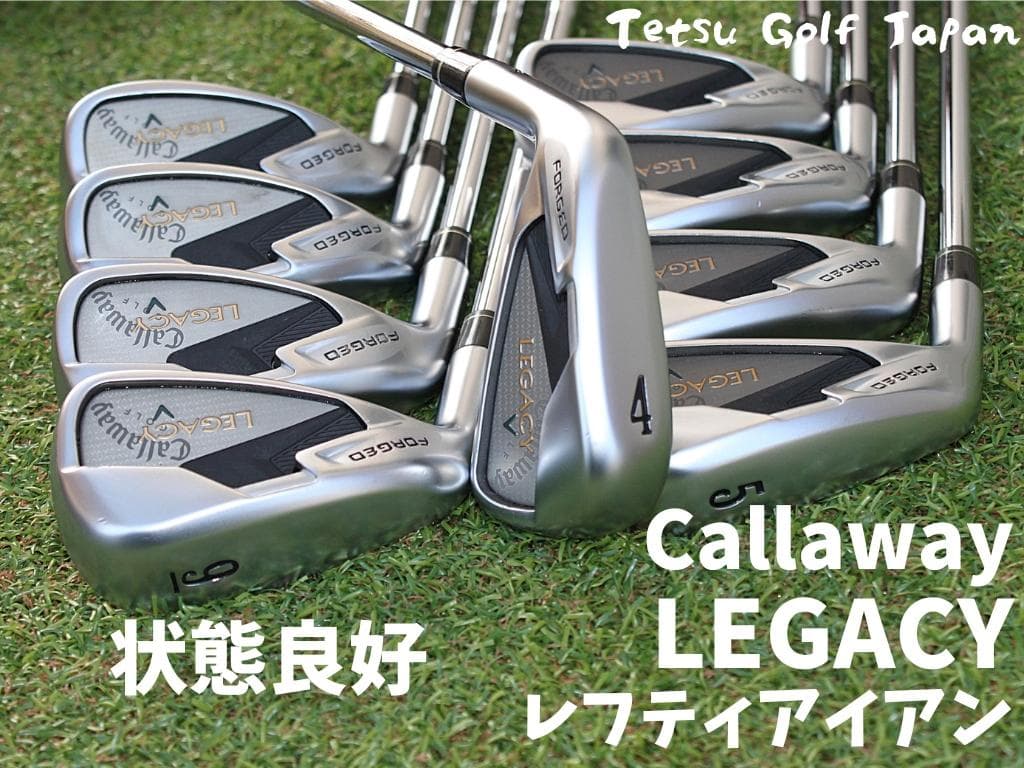 【レフティ】キャロウェイ レガシー 4-SW 9本 GS95 S200 状態良好