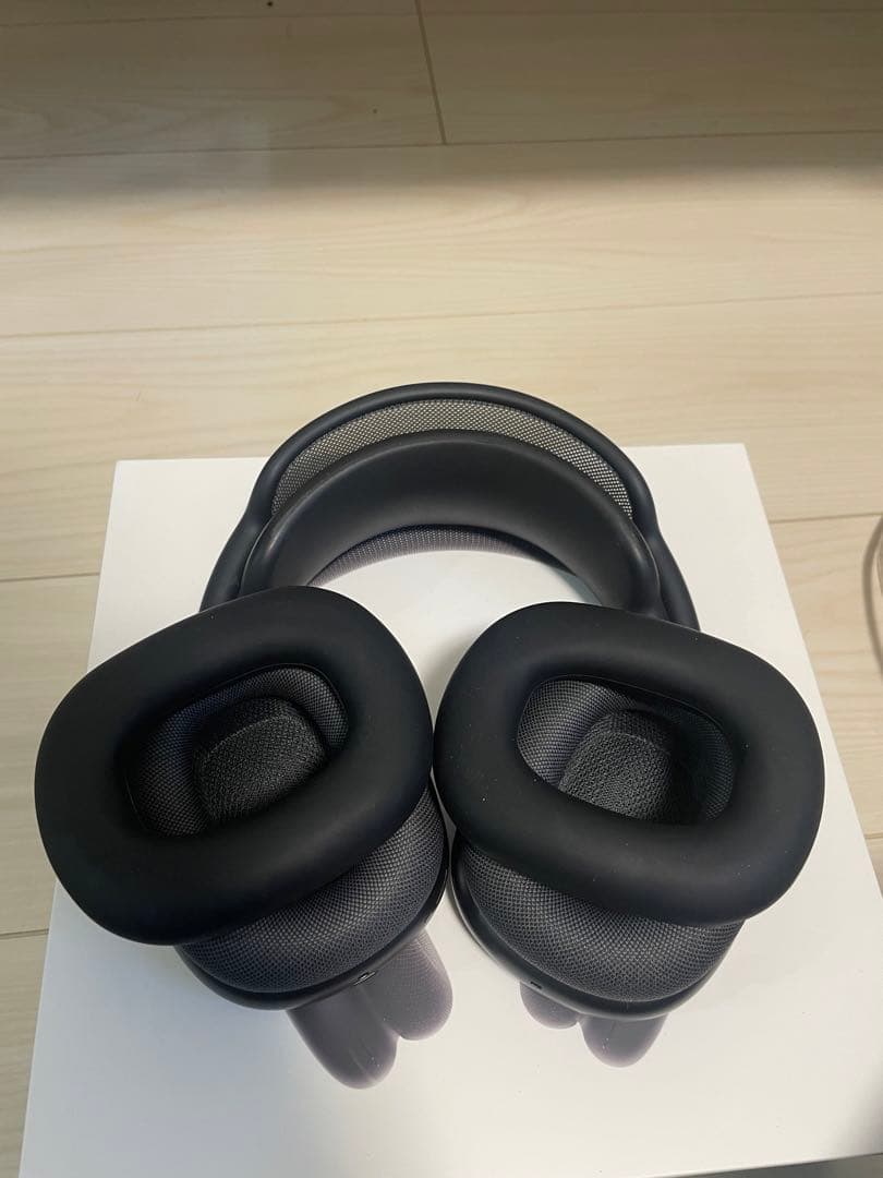 新品Apple AirPods MAX ワイヤレスヘッドホンスペースグレー保証付