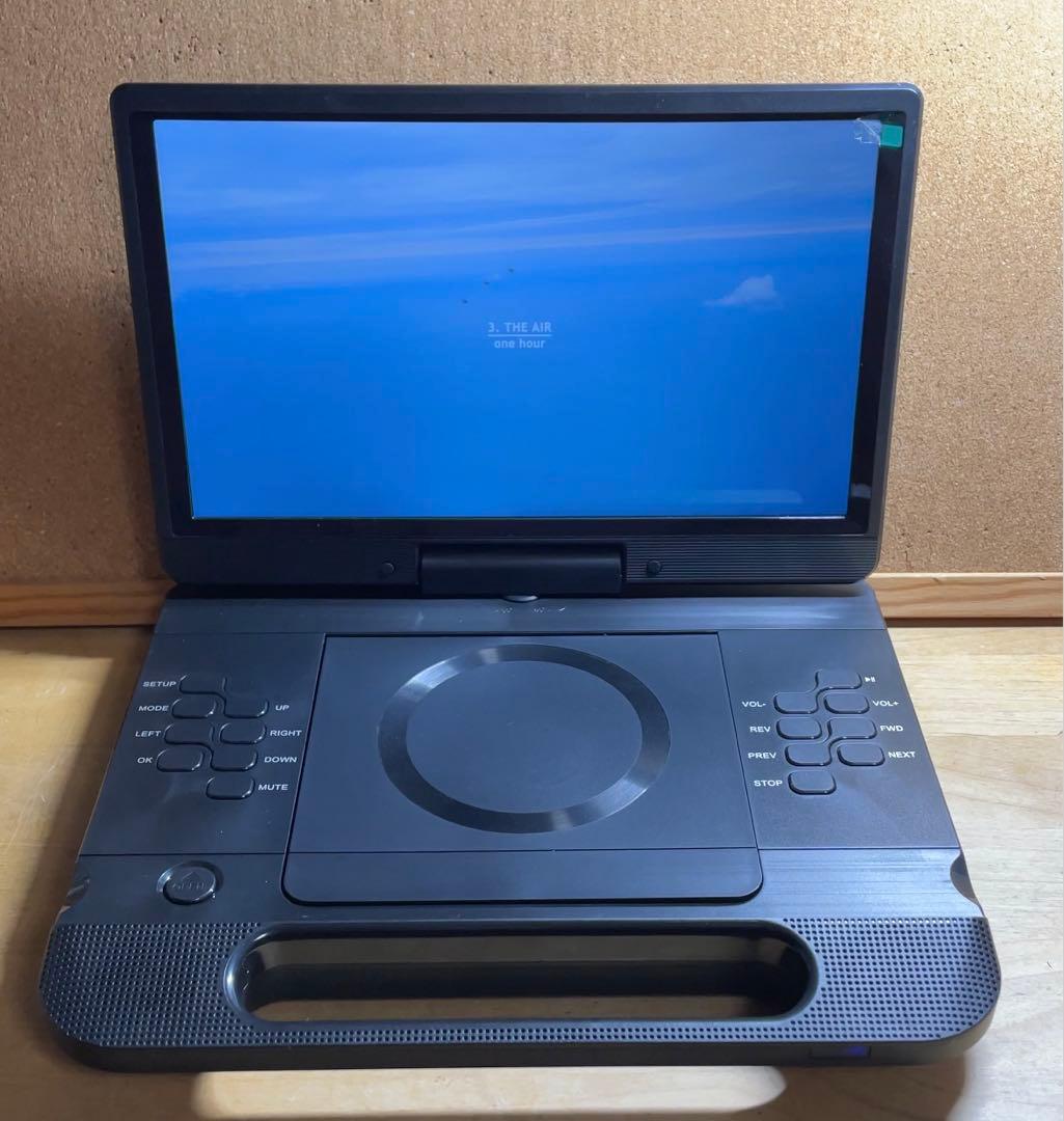 24年製 付属品完備ポータブルDVD・BD・Blu-ray・ブルーレイプレーヤー