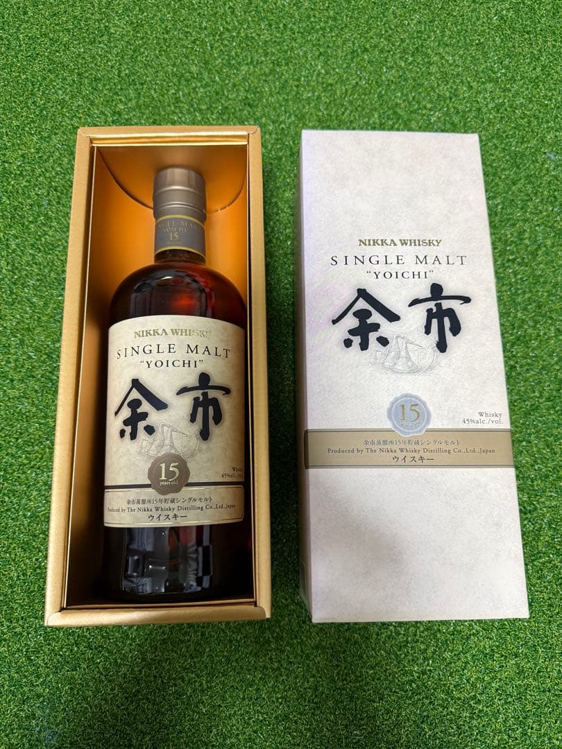 【新品、未開封】終売品 余市15年ウイスキー