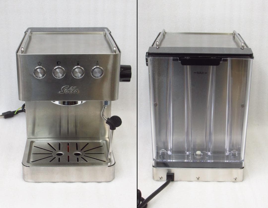 Solis ソリス グラングストー エスプレッソマシン SK1014 通電確認