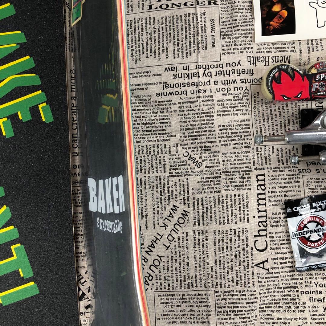 【BAKER】スケボー デッキデッキ セット 8.0