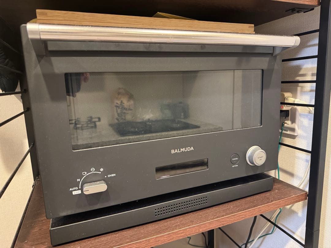 BALMUDA バルミューダ オーブンレンジ K-04ABK ブラック