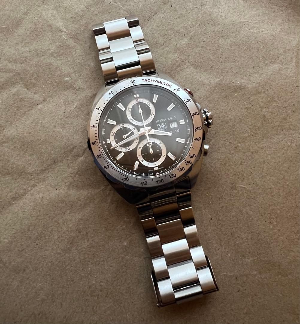 タグホイヤー TAG Heuer フォーミュラ1 デイト 自動巻腕時計 カレラ