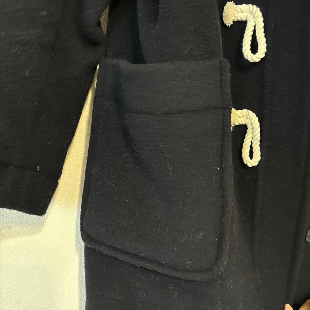 【7日まで】スナイデルネイビー ダッフルコート ファー付き