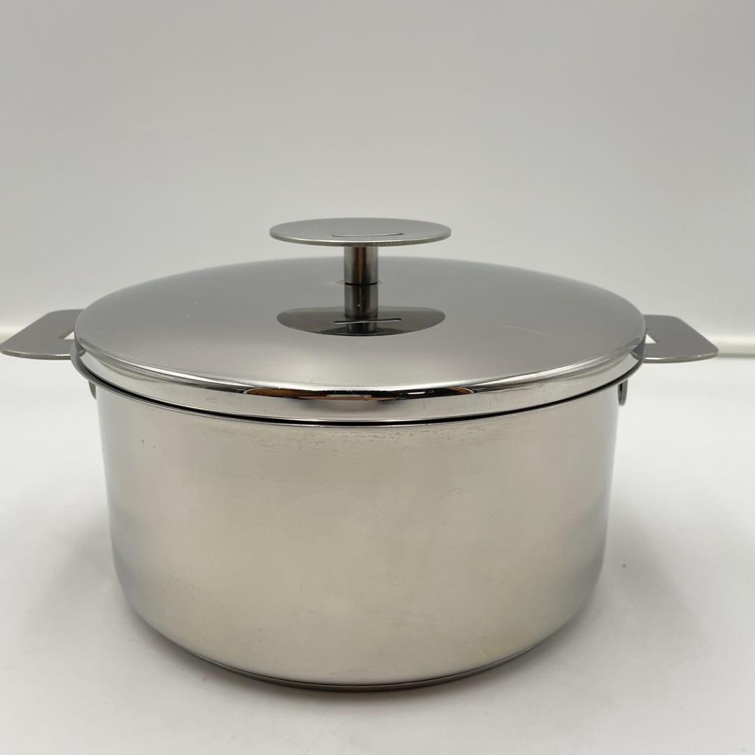 CRISTEL クリステル グラフィット 深鍋 18cm 蓋付き IH対応